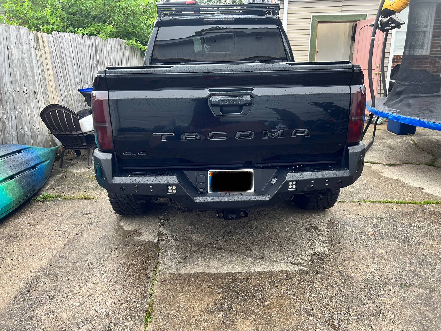 2024 Tacoma Need help with sensor issues on ADD rear bumper IMG_6684