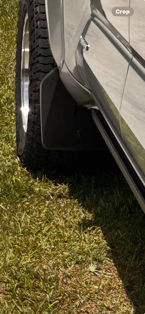 2024 Tacoma Striking out-Mudflaps for the 2025 Tacoma TRD Pro (w/fender flares) View recent photos