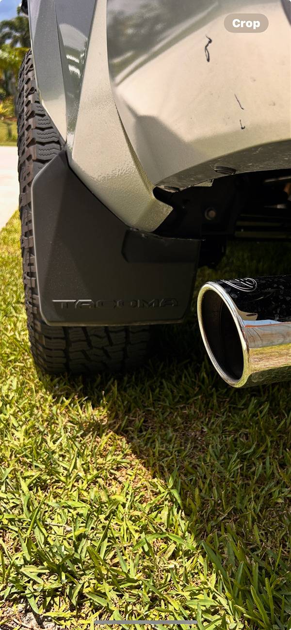 2024 Tacoma Striking out-Mudflaps for the 2025 Tacoma TRD Pro (w/fender flares) View recent photos