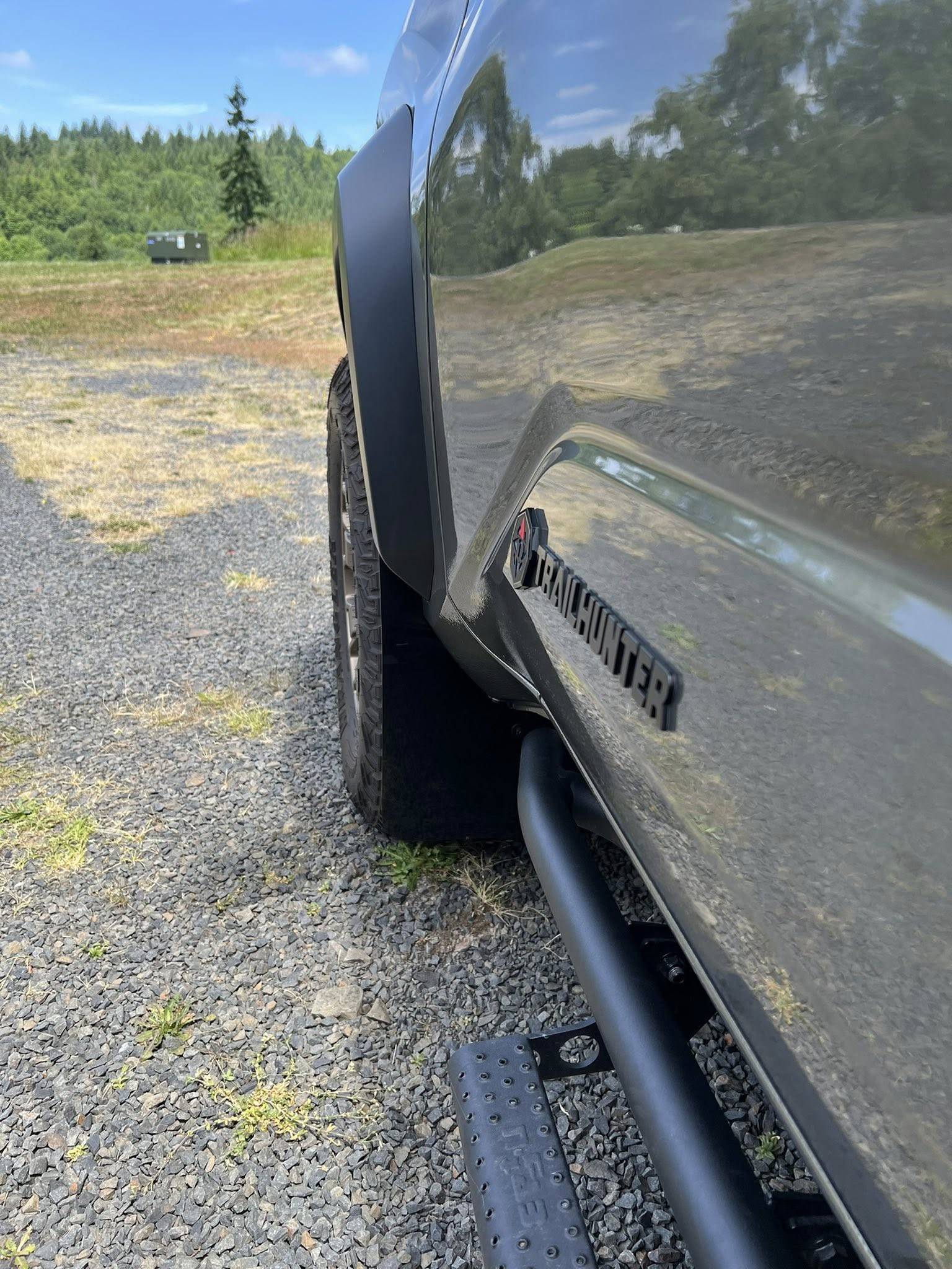 2024 Tacoma Rally Armor mud flaps and SXTH Elements bed step bracket for TH 505512736_10228405637713067_3375665112578079768_n