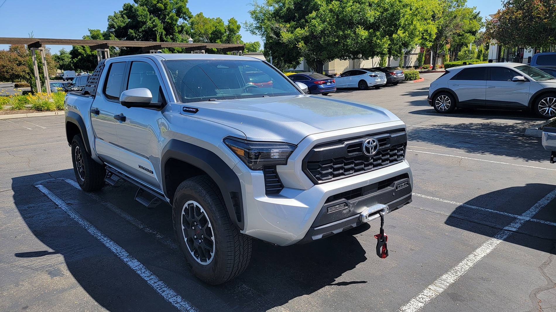 2024 Tacoma Method 705 +35 Offset (Titanium) & 285/70/17 KO3s on Off-Road Hybrid 20250612_102504