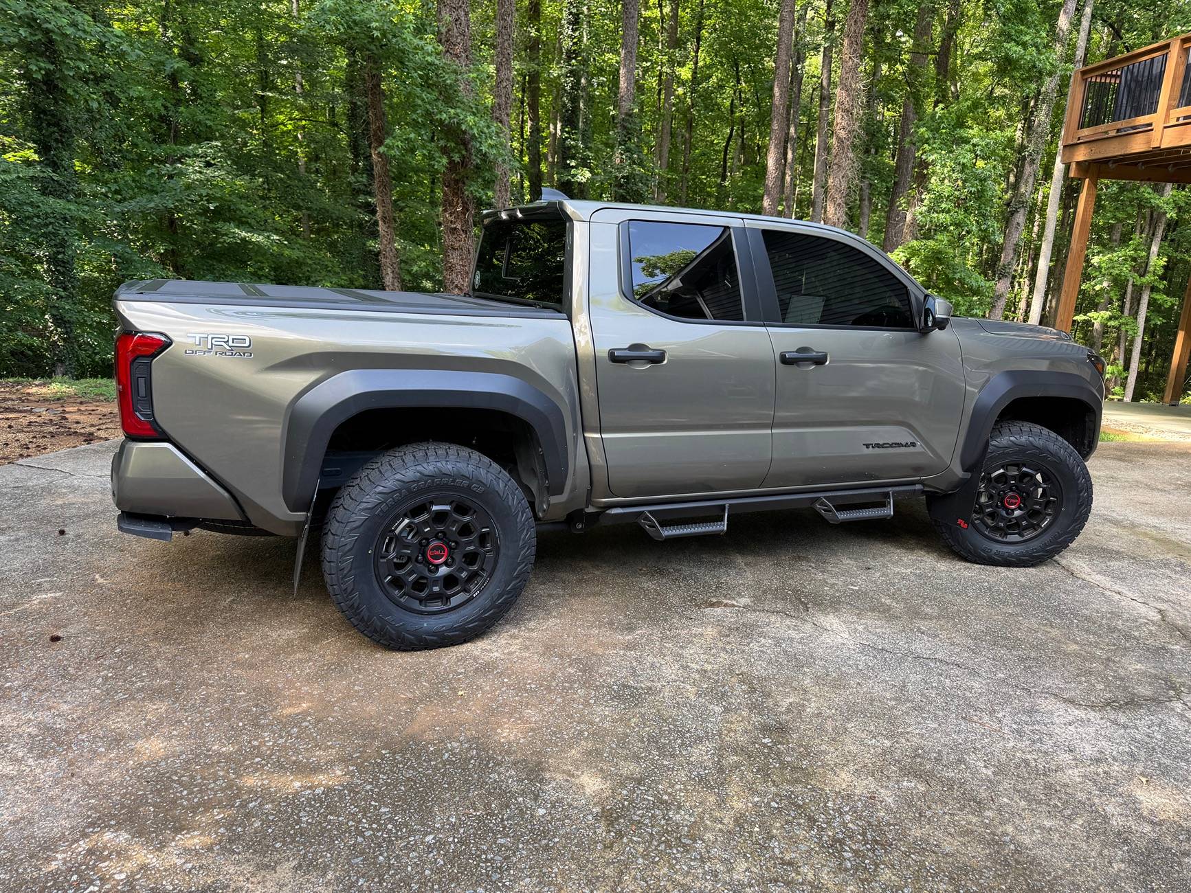 2024 Tacoma Nitto Terra Grappler G3, 275/70r18, Tundra Pro BBS wheels installed IMG_1444