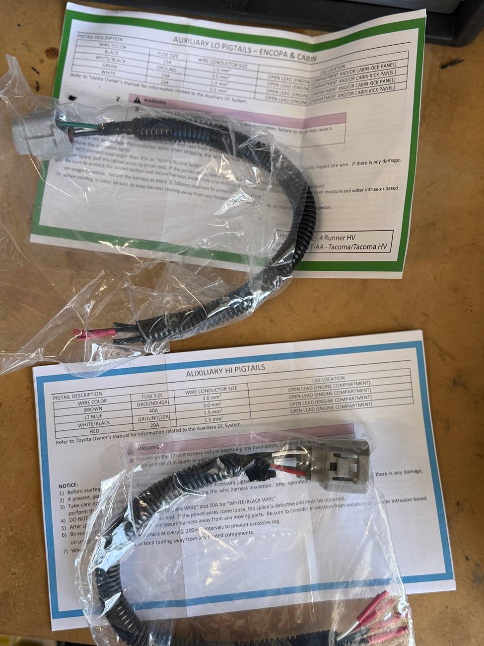 2024 Tacoma HOW TO: Rigid SR-L Series Lights for ARB Rear Bumper Installation IMG_3259