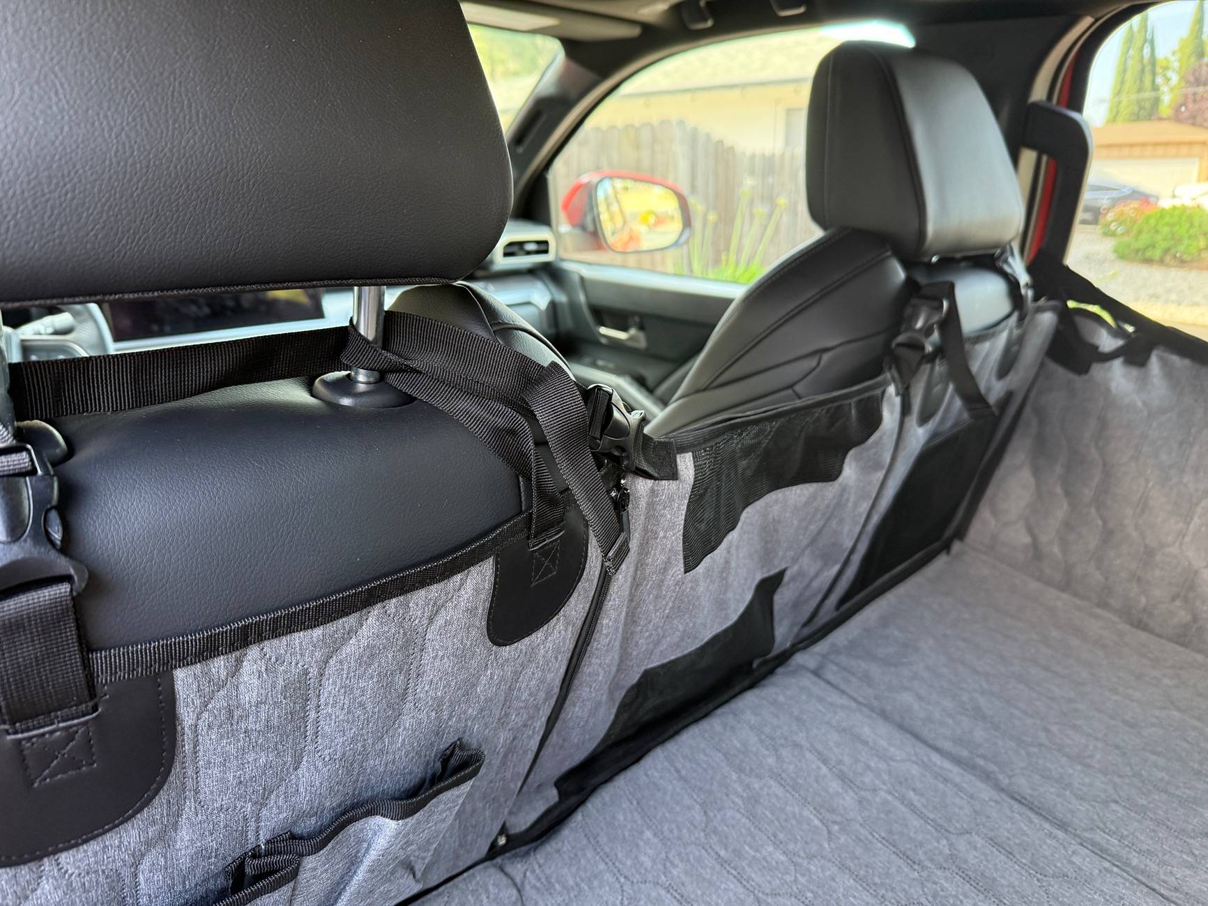 2024 Tacoma Trumgeta Dog Car Seat Cover Review IMG_4739