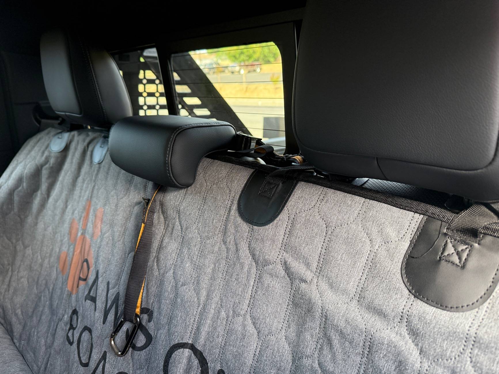 2024 Tacoma Trumgeta Dog Car Seat Cover Review IMG_4738