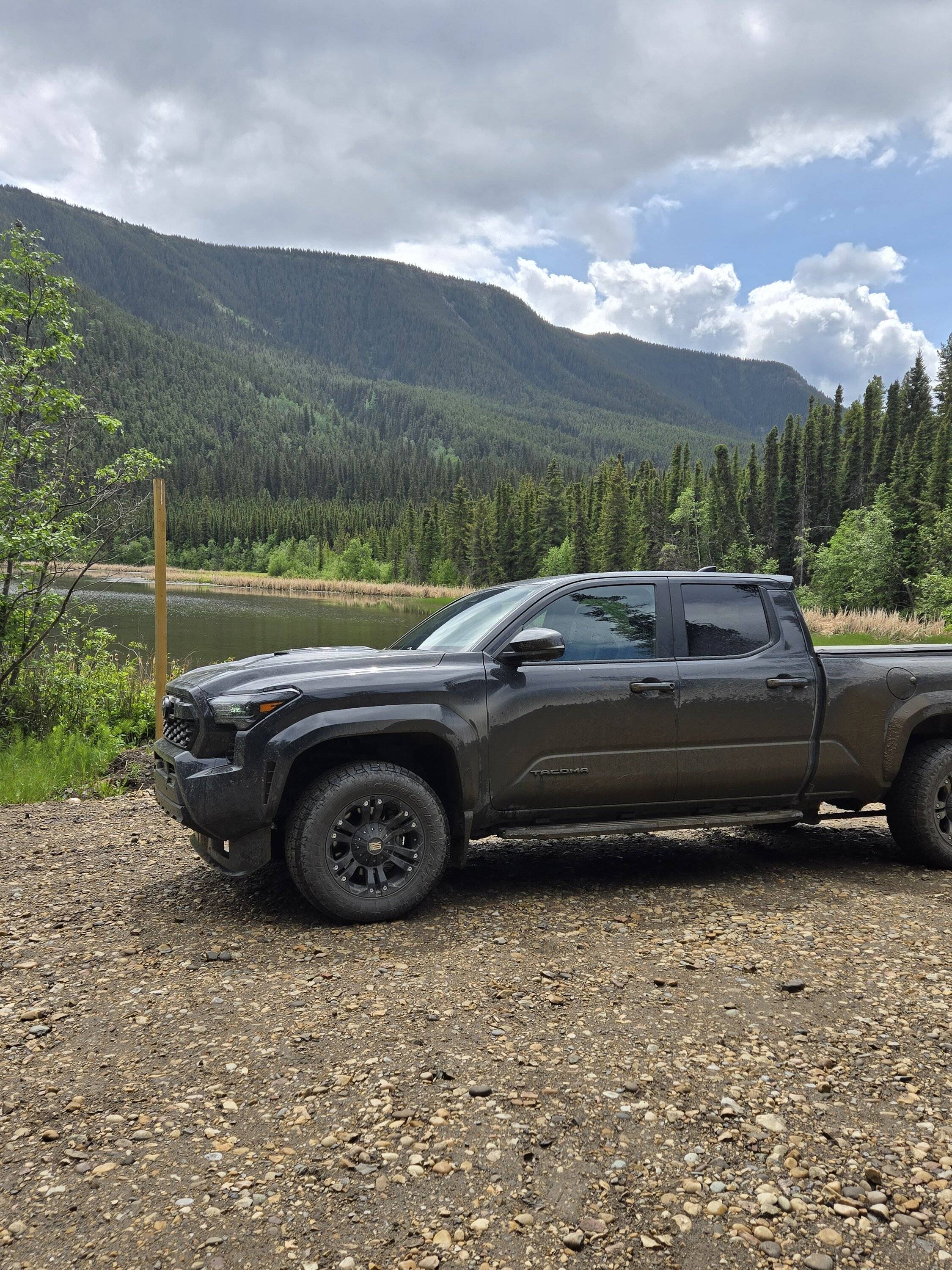 2024 Tacoma Took a little drive into the foot hills today (Two Lakes, Alberta) 20250615_121147