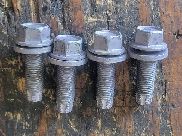 2024 Tacoma Can't find replacement bolts for front recovery hooks hook bolts