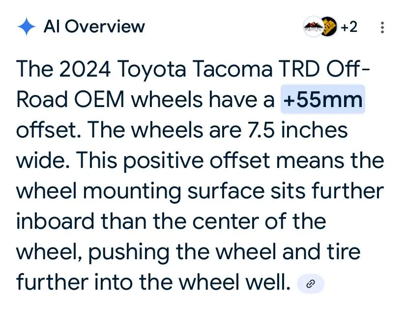 2024 Tacoma Will these rims fit my OR Hybrid with as close to non-pokey offset as the factory rims? IMG_2932