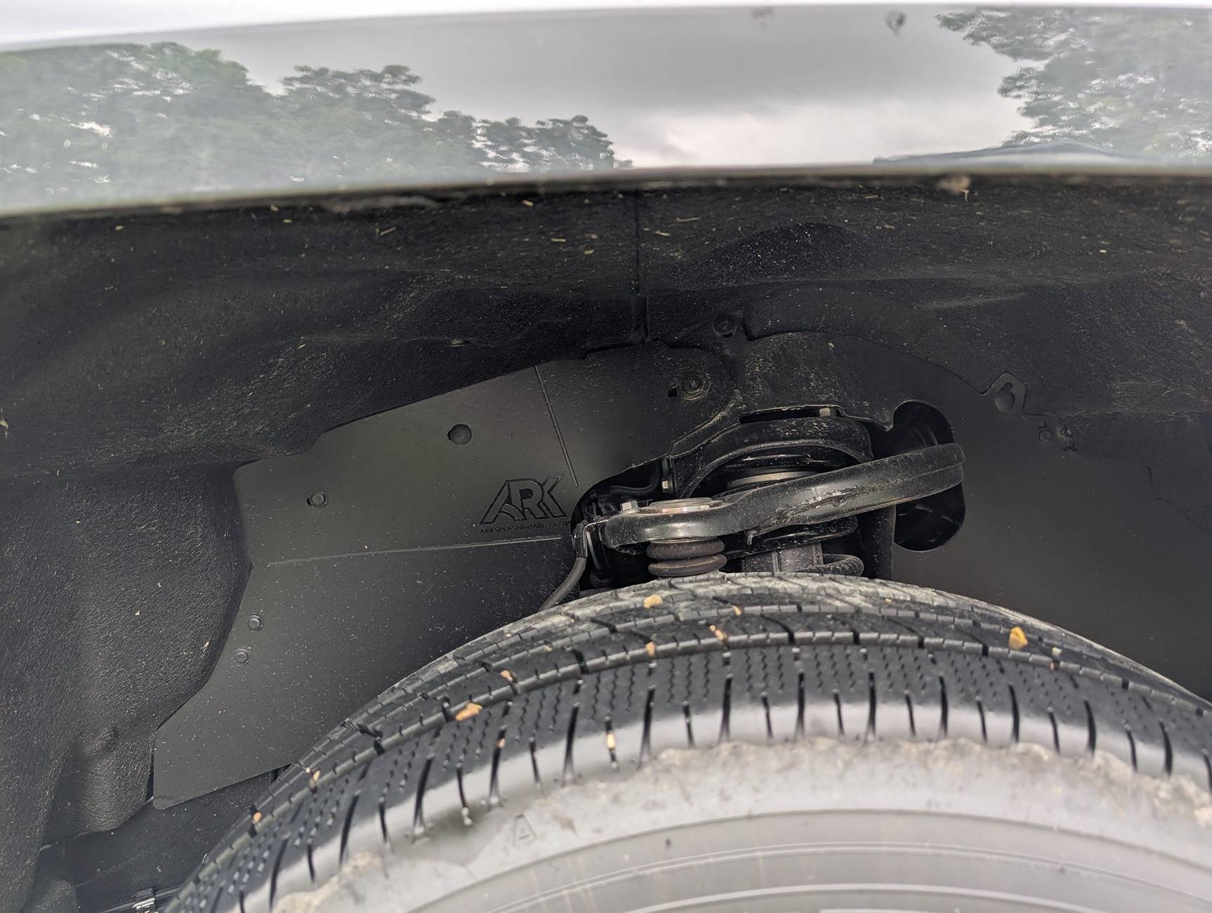2024 Tacoma ARK Splash Guards: TriXPoly Mudflaps Installed PXL_20250623_225805423