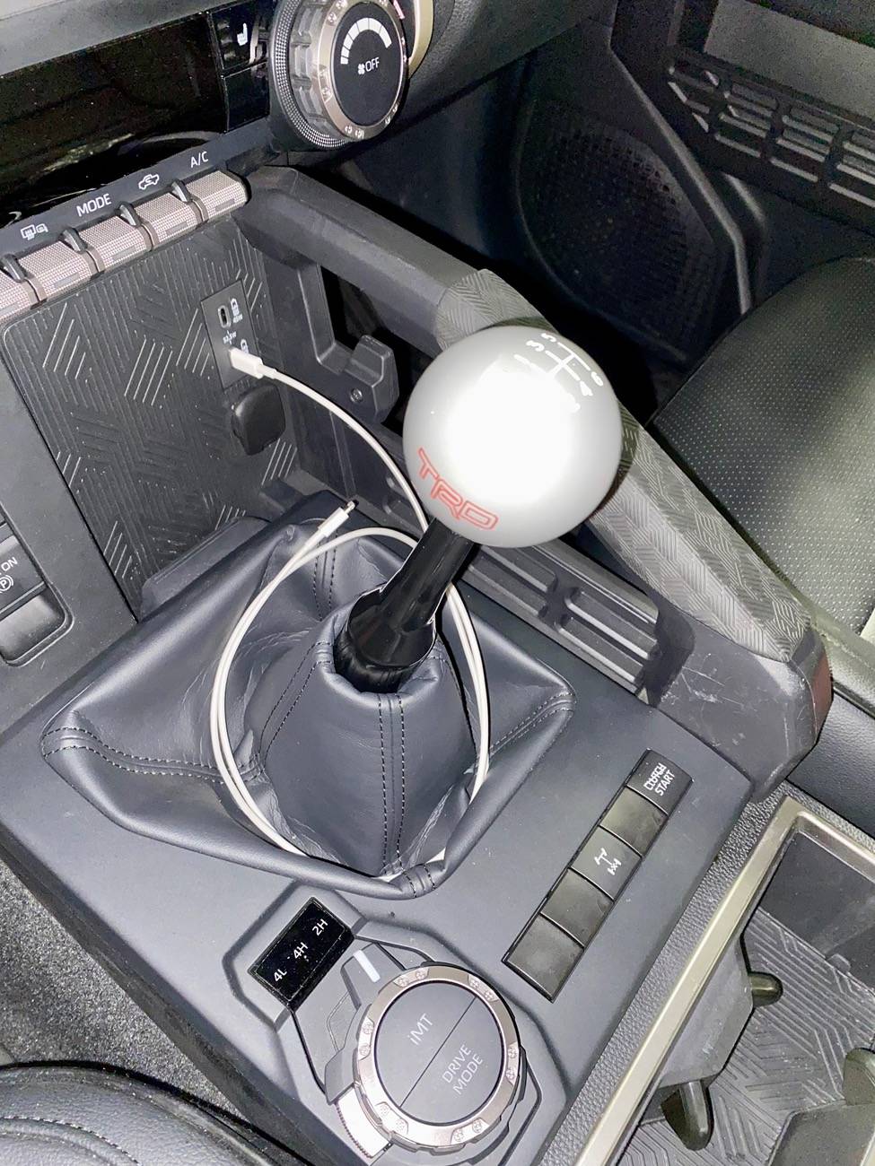 2024 Tacoma First time Tacoma owner and first Mod: Manual Transmission Shift Knob. IMG_2877