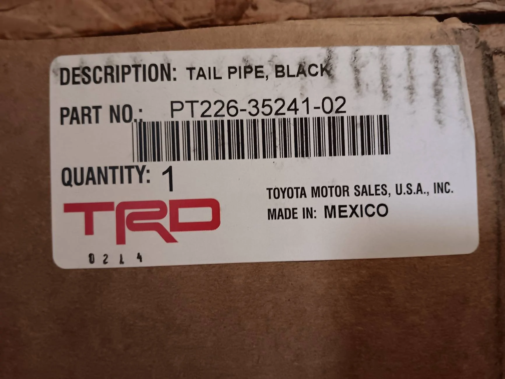 2024 Tacoma Side-by-Side: TRD Performance Exhaust vs Stock 20250624_110147
