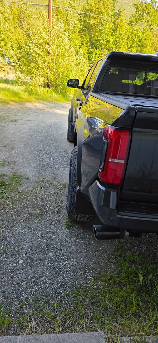 2024 Tacoma OEM mudflaps. Canada vs US. 20250612_201430