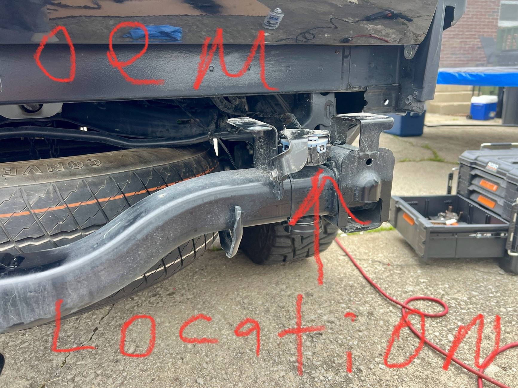 2024 Tacoma Installed latest Mod Addictive Desert Designs Rear Stealth Bumper IMG_6687