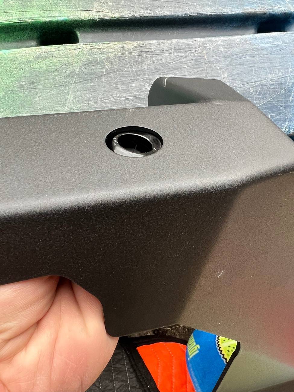 2024 Tacoma Installed latest Mod Addictive Desert Designs Rear Stealth Bumper IMG_6675