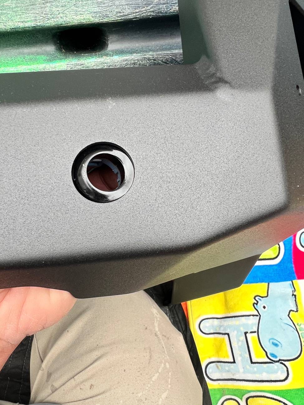 2024 Tacoma Installed latest Mod Addictive Desert Designs Rear Stealth Bumper IMG_6674