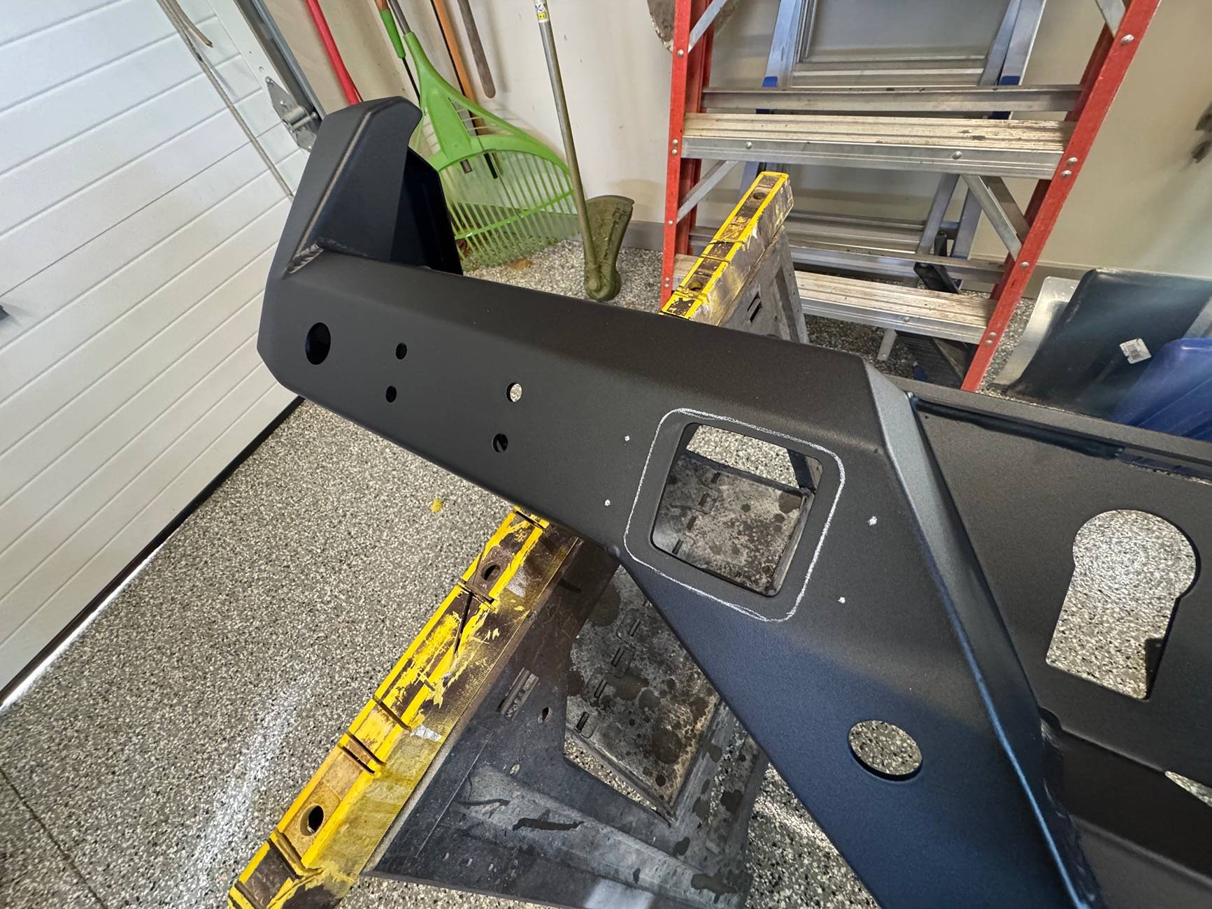 2024 Tacoma Installed latest Mod Addictive Desert Designs Rear Stealth Bumper IMG_6311