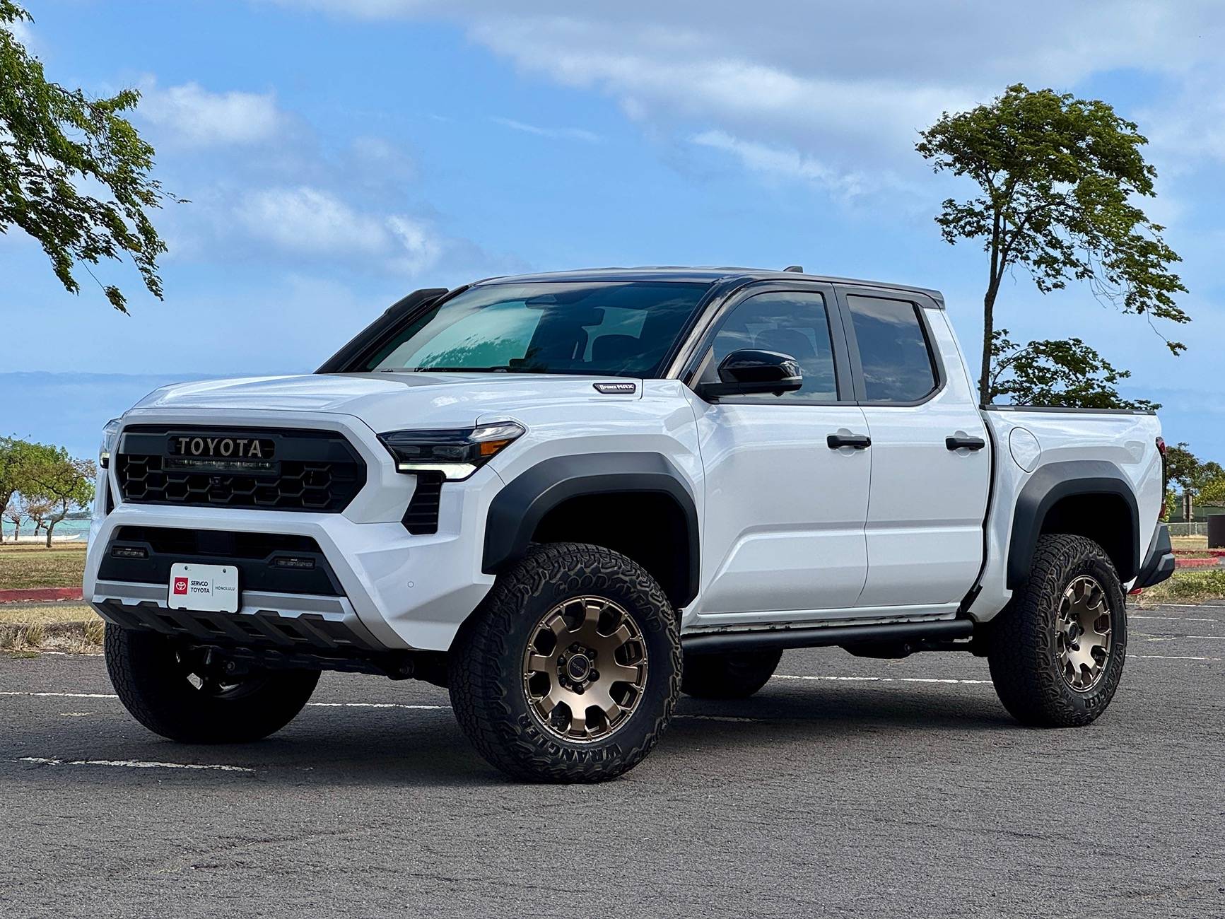 2024 Tacoma *UPDATED* Stock weight Trailhunter/Dobinsons C59-820 Front Spring Review IMG_7625