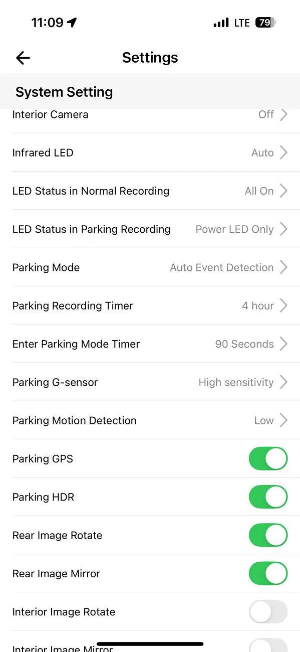 2024 Tacoma Dongar PRO adapter and VIOFO dash cams parking mode not working IMG_0631