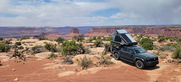 2024 Tacoma Dirtbox Overland Canopy/Camper + Prinsu Rack 20250519_132957-sm