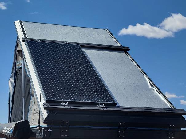 2024 Tacoma Dirtbox Overland Canopy/Camper + Prinsu Rack solar panel-sm