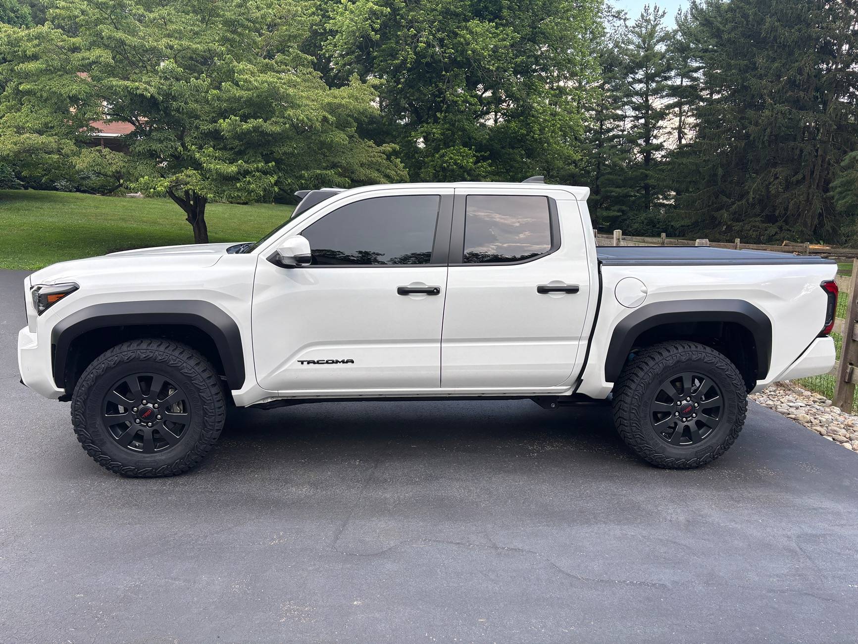 2024 Tacoma 275/70/18 tires with Land Cruiser Wheels on TRD ORP IMG_7312