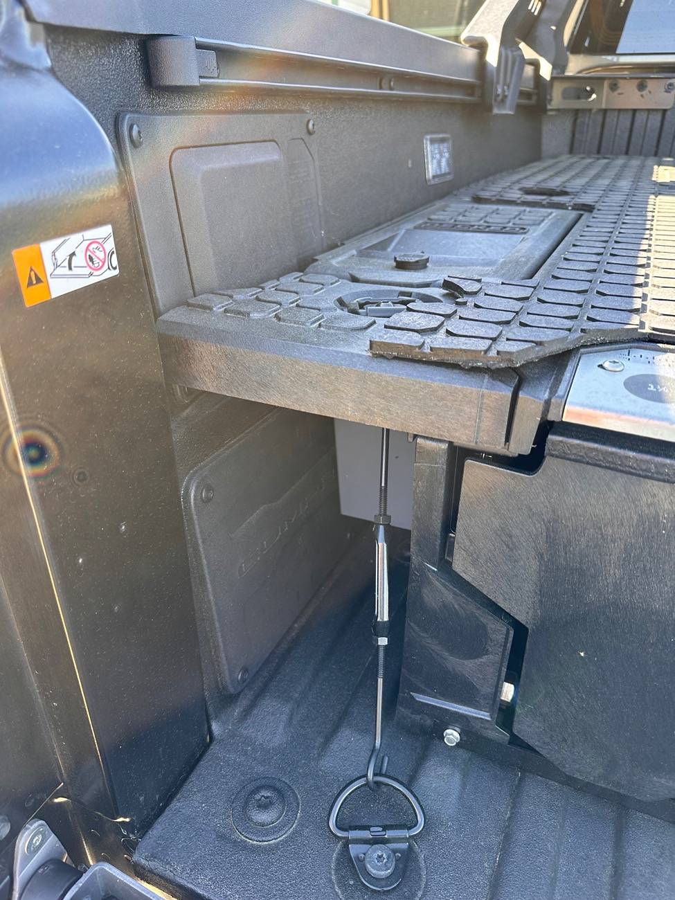 2024 Tacoma Trailhunter with Decked Storage - Air Compressor Clearance IMG_4547