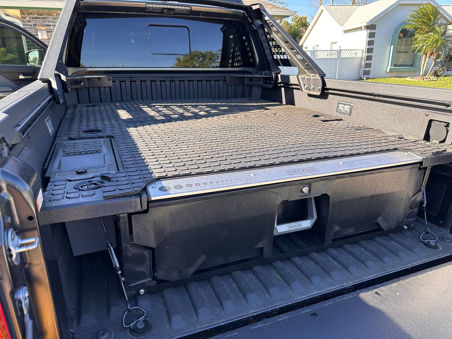 2024 Tacoma Trailhunter with Decked Storage - Air Compressor Clearance IMG_4546
