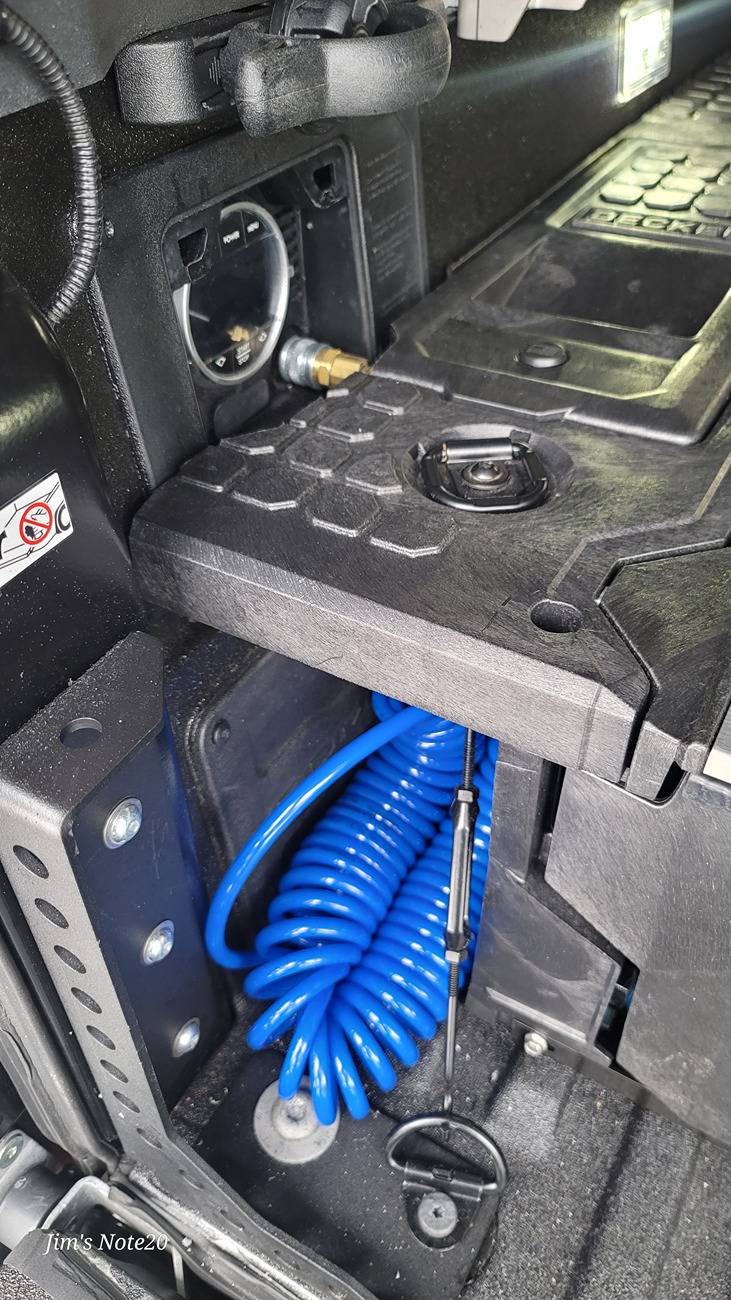 2024 Tacoma Trailhunter with Decked Storage - Air Compressor Clearance 20250215_110347