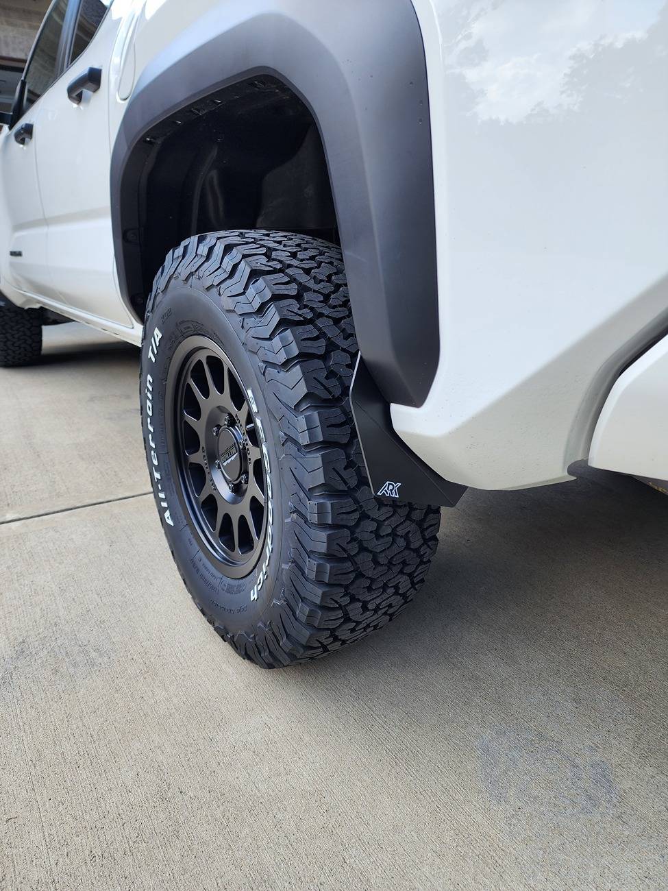2024 Tacoma Ark micro flaps installed 1000010450