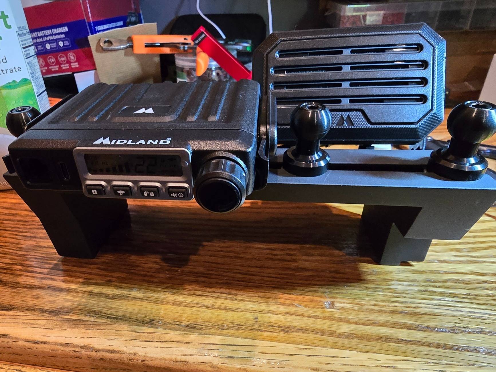 2024 Tacoma My Ham Radio mount location in 2024 Trailhunter 20250710_011408