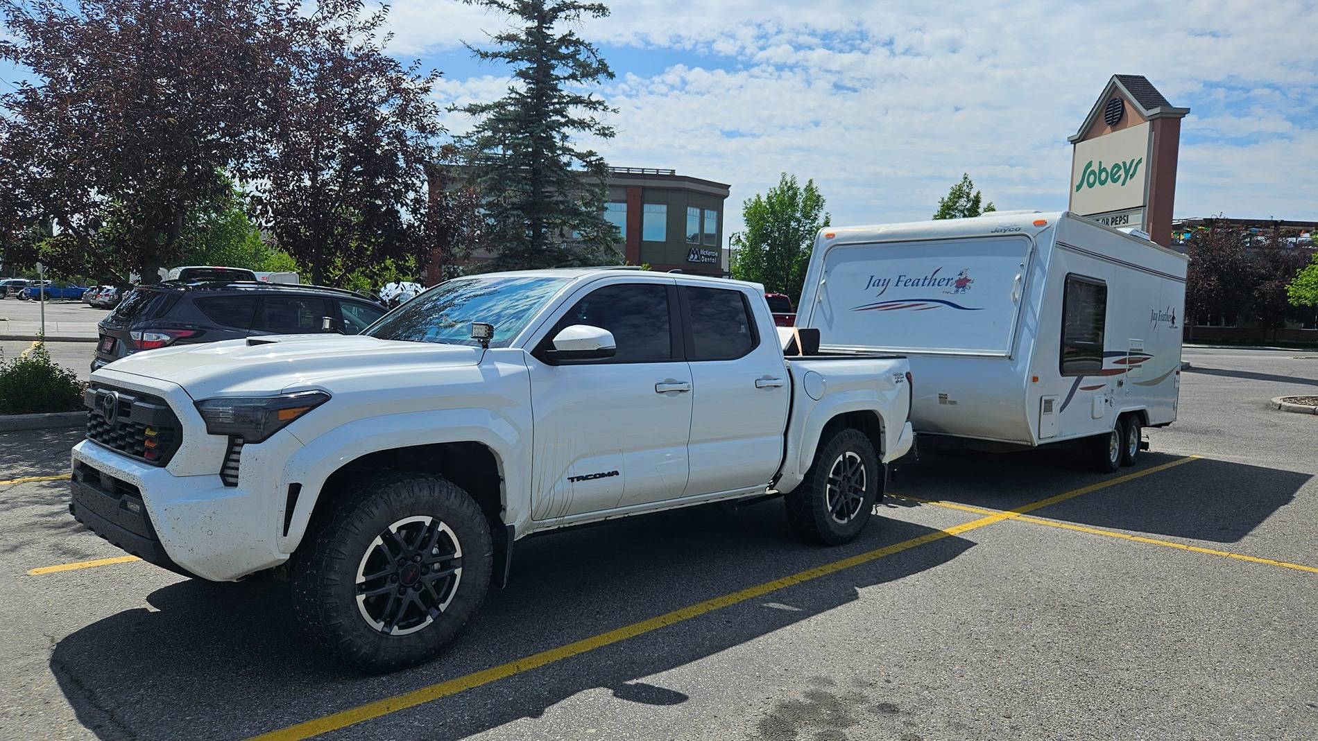 2024 Tacoma I towed a camper ... and was highly disappointed [Sport 6M] 20250711_151252