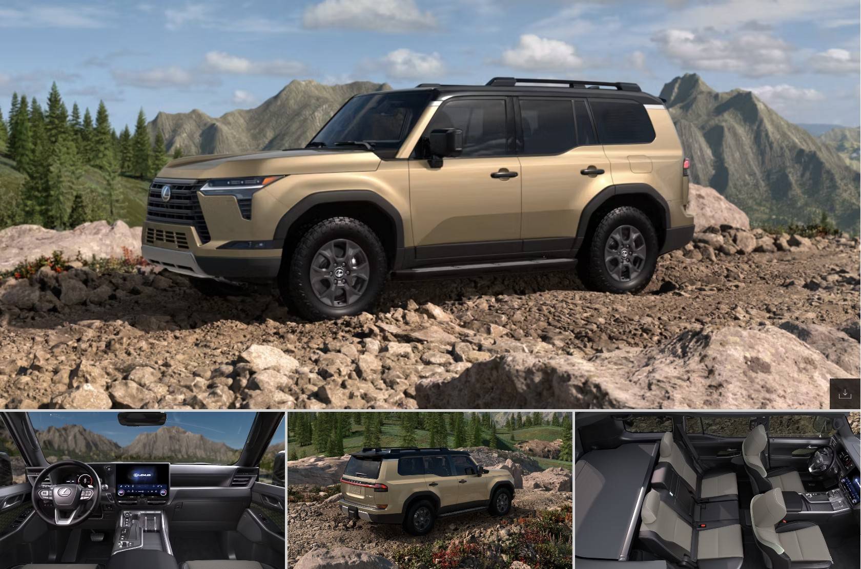 2024 Tacoma At Toyota Dealer - evaluating which Land Cruiser to take home. ScreenHunter 33