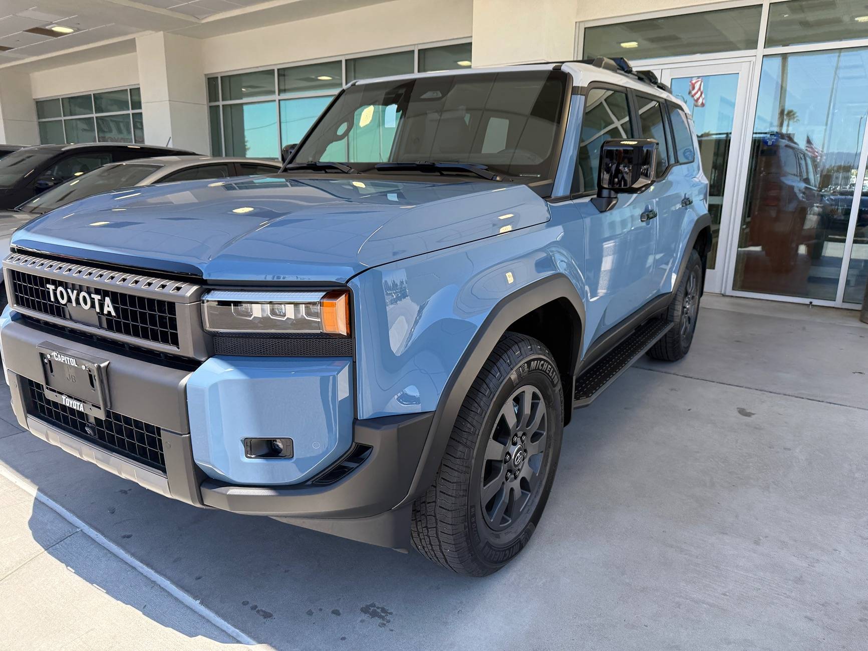 2024 Tacoma At Toyota Dealer - evaluating which Land Cruiser to take home. IMG_4980