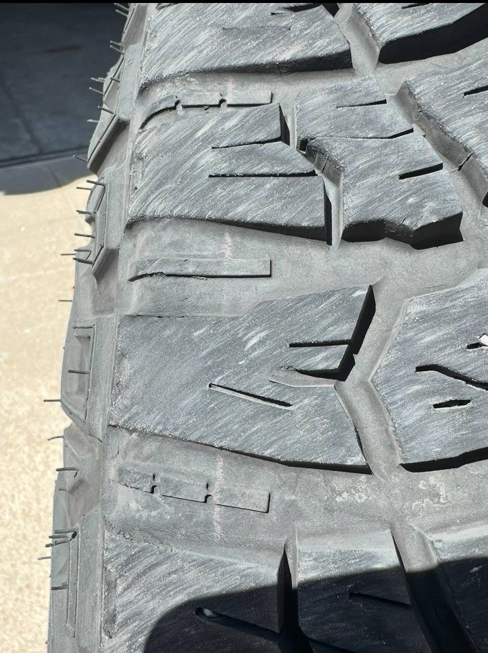 2024 Tacoma BFGoodrich KO3 Uneven Wear tire