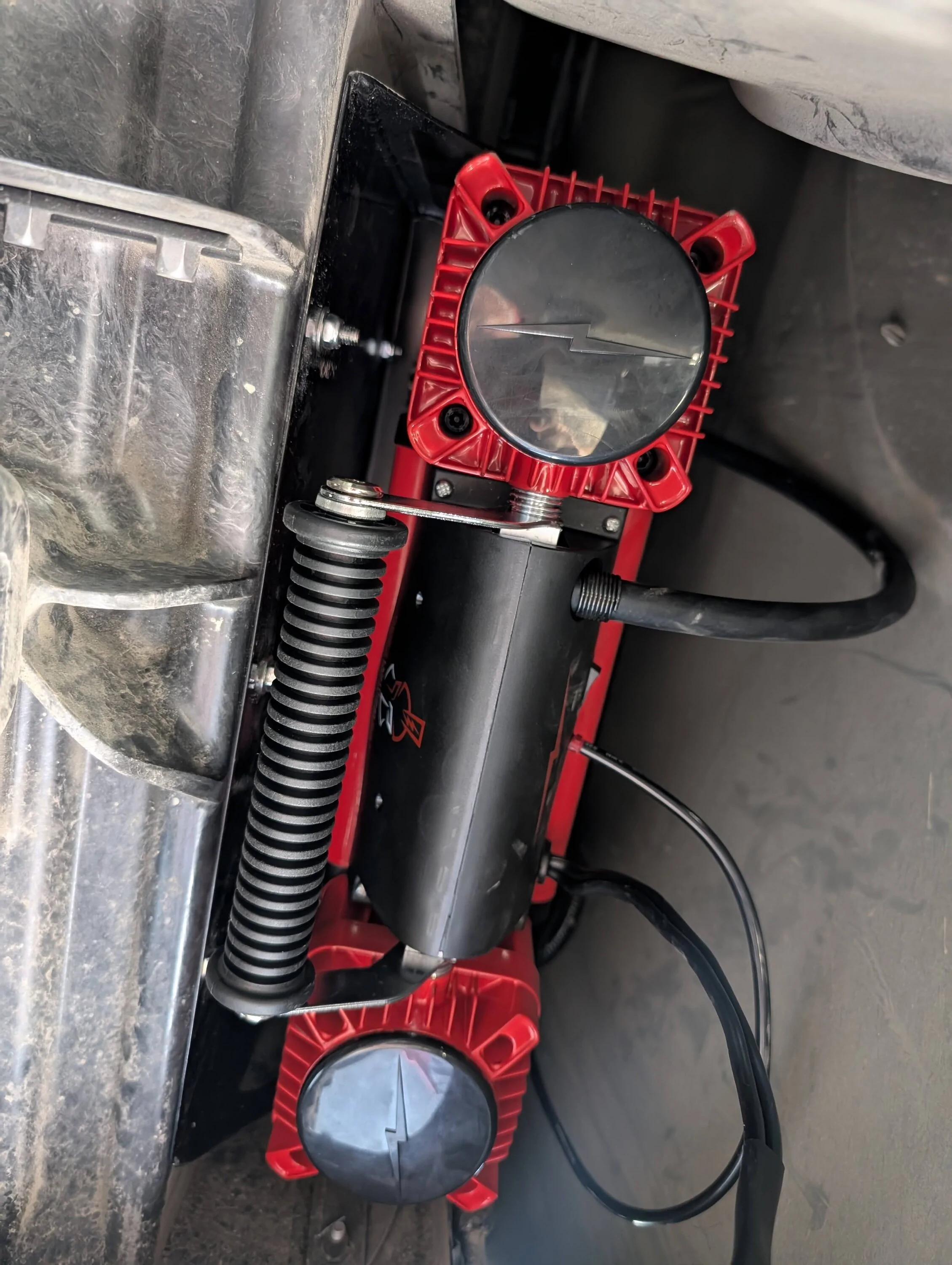 2024 Tacoma Large Dual Piston Air Compressor Install PXL_20250728_002005608