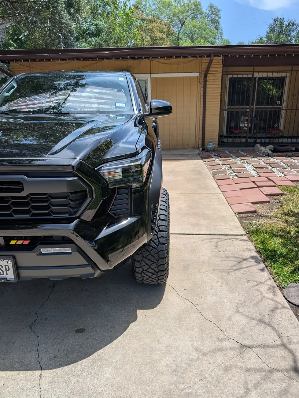 2024 Tacoma 2025 Tacoma TRD OR on Icon Rebound Pros 0 offset + 285/70/17 Nitto Ridge Grappler tires PXL_20250717_175218718