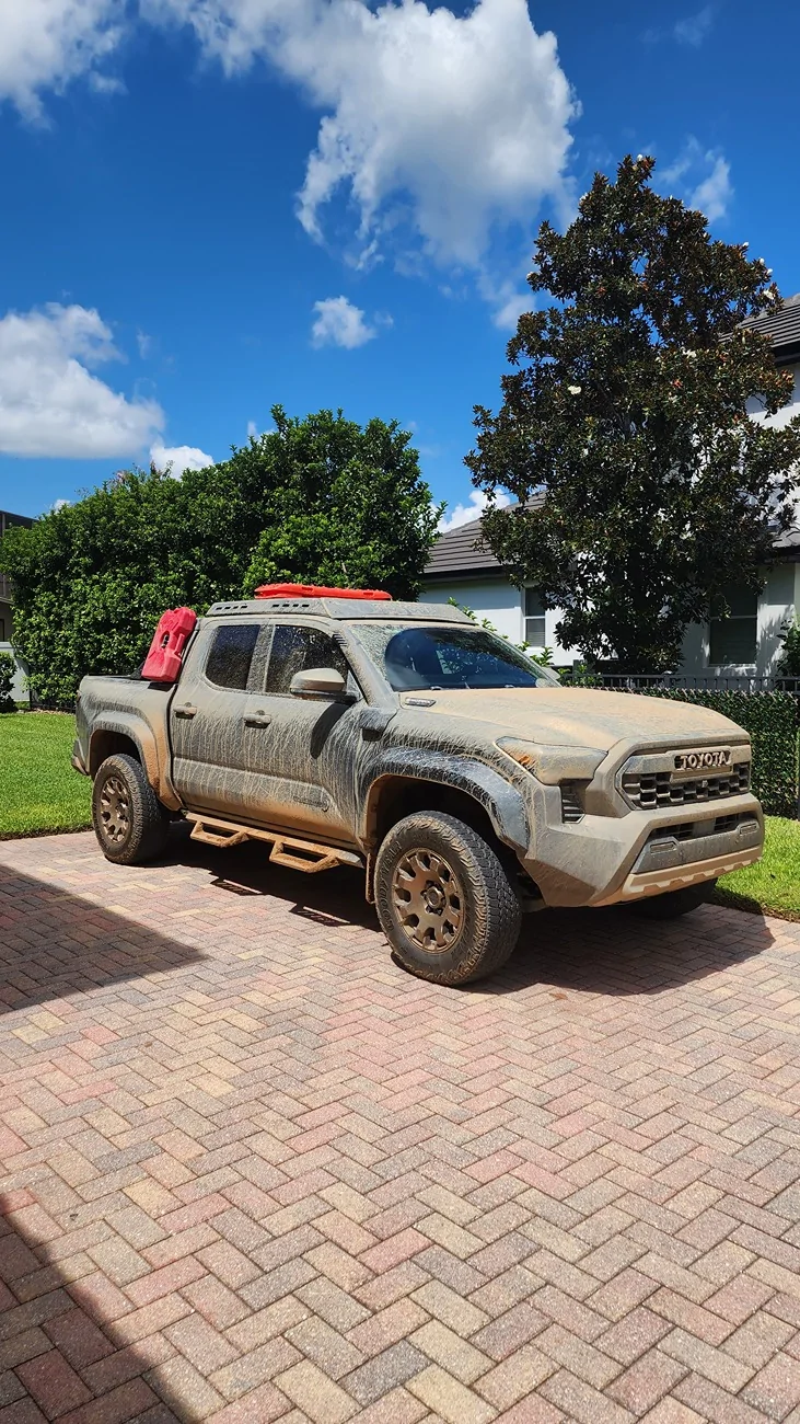 2024 Tacoma Before & after Sunday Mud run... 20250803_114914