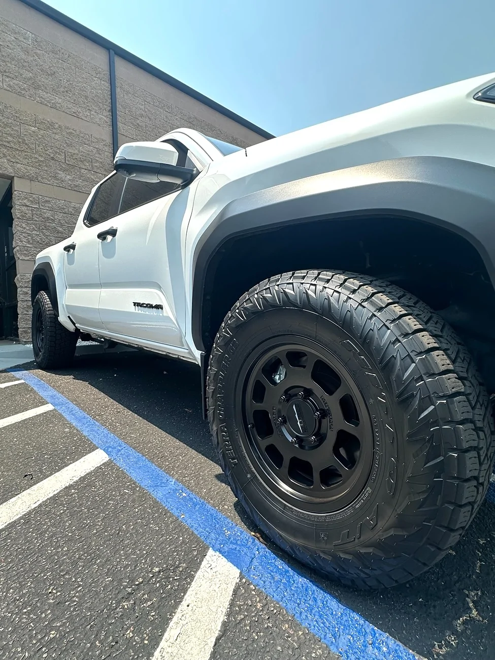 2024 Tacoma TRD OR on Method 705 (+35 offset) and Nitto G3 tires (285/70/17) on stock suspension IMG_6557 (1)