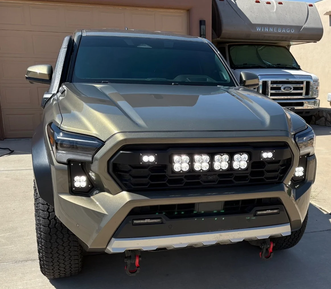 2024 Tacoma My Custom Baja Designs Light Setup BD Lights