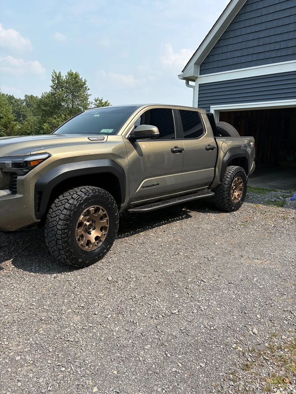 2024 Tacoma New tires & wheels installed: Trailhunter wheels on 295/70/18 Toyo Open Country IMG_2589