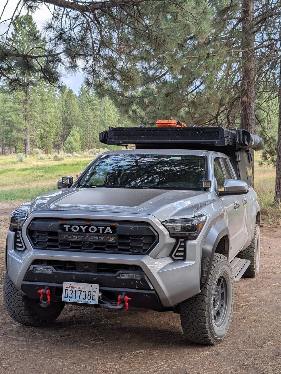 2024 Tacoma TRD OR on Method 705 (+35 offset) and Nitto G3 tires (285/70/17) on stock suspension 1000004661
