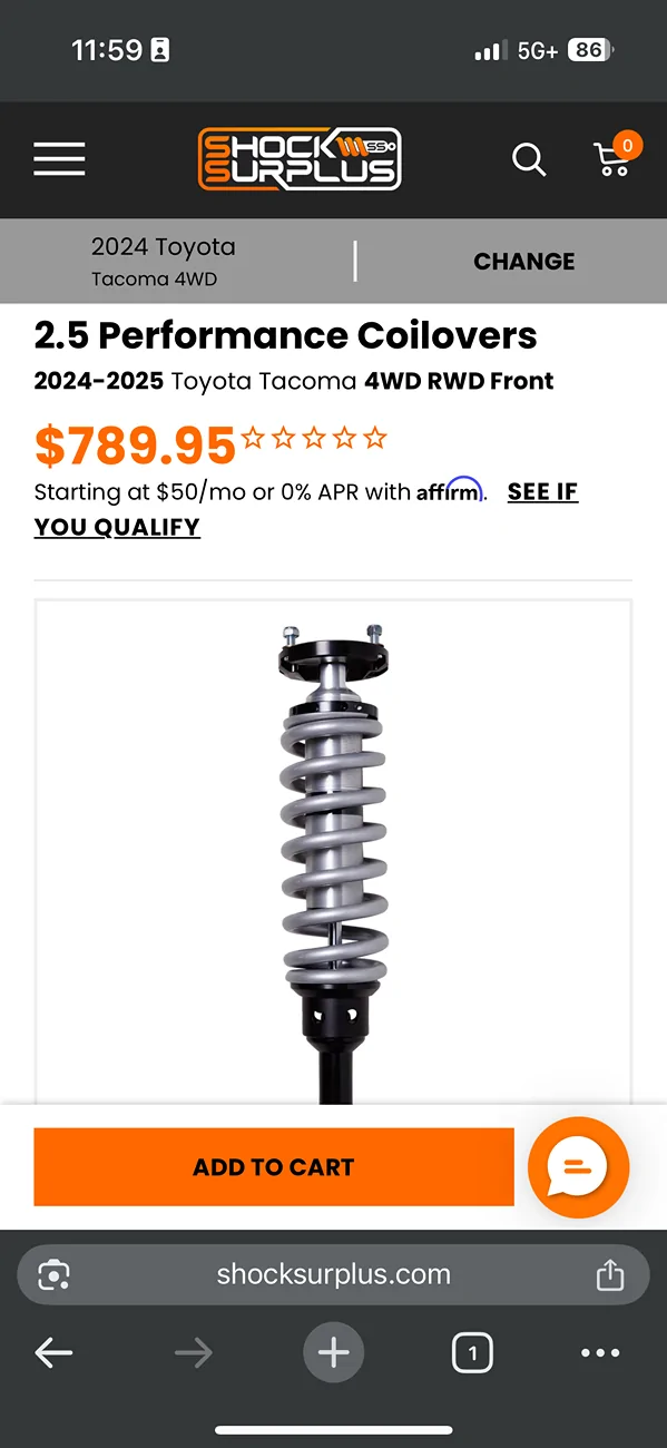 2024 Tacoma Diff drop and UCAs needed for longer travel suspension? IMG_5762