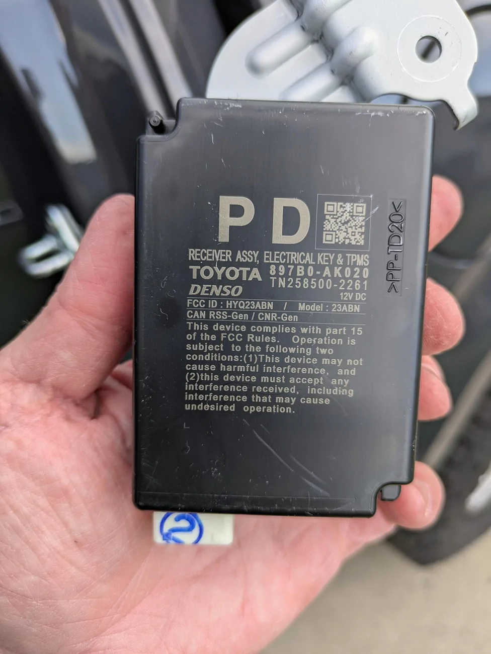 2024 Tacoma Attempting to extend the range of key fob remote signal-2025-07-31-093556_006