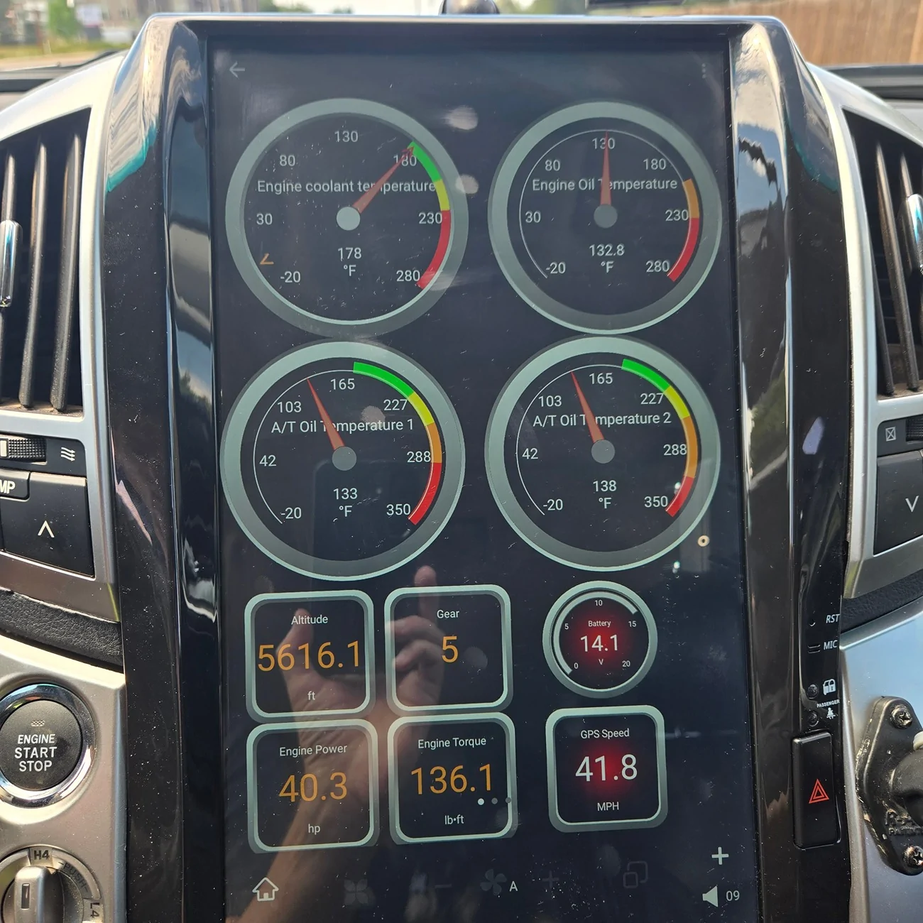 2024 Tacoma 2024 Tacoma Transmission Overheating on Long Climbs Off-Road 20250811_132908