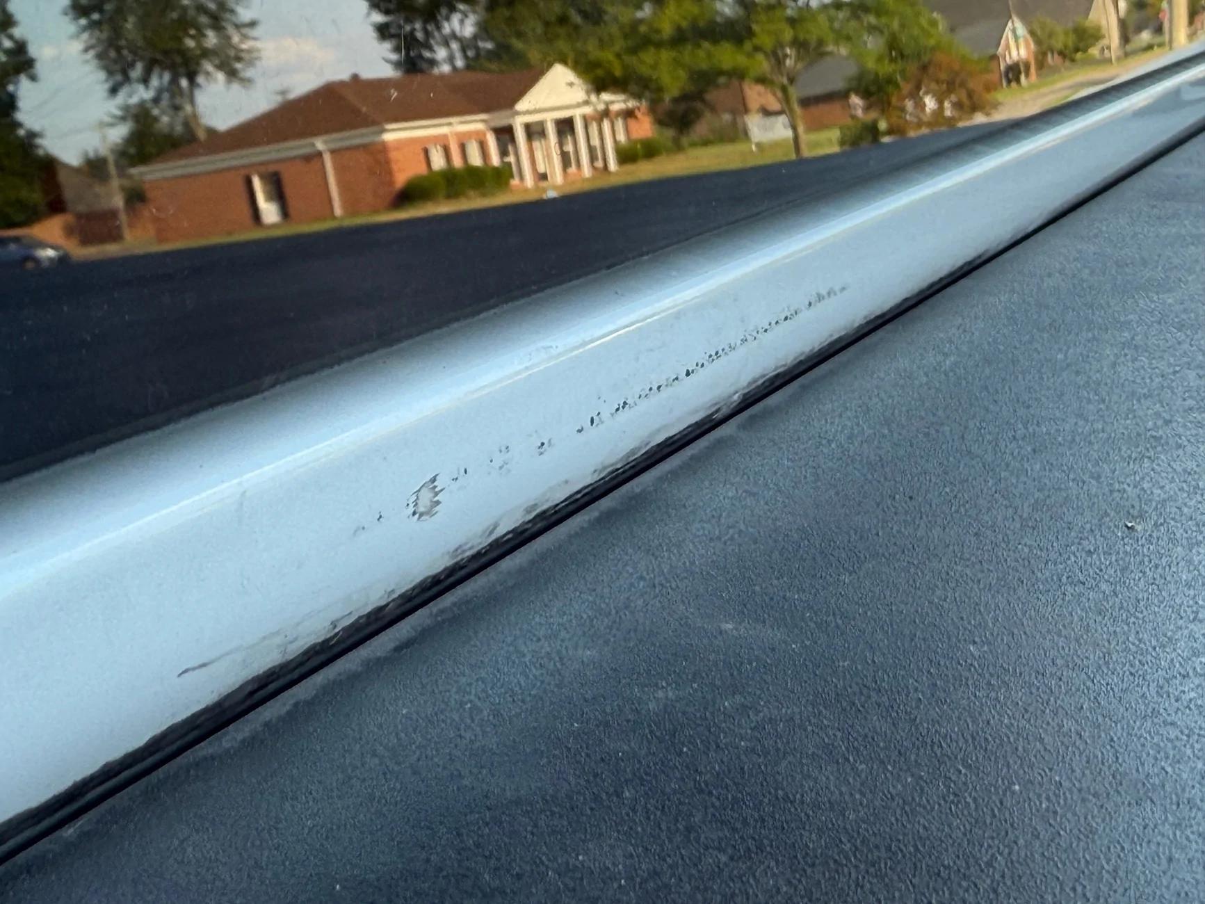 2024 Tacoma LOMAX Stance Hard Tri-Fold Tonneau Cover Scratching Paint IMG_7949