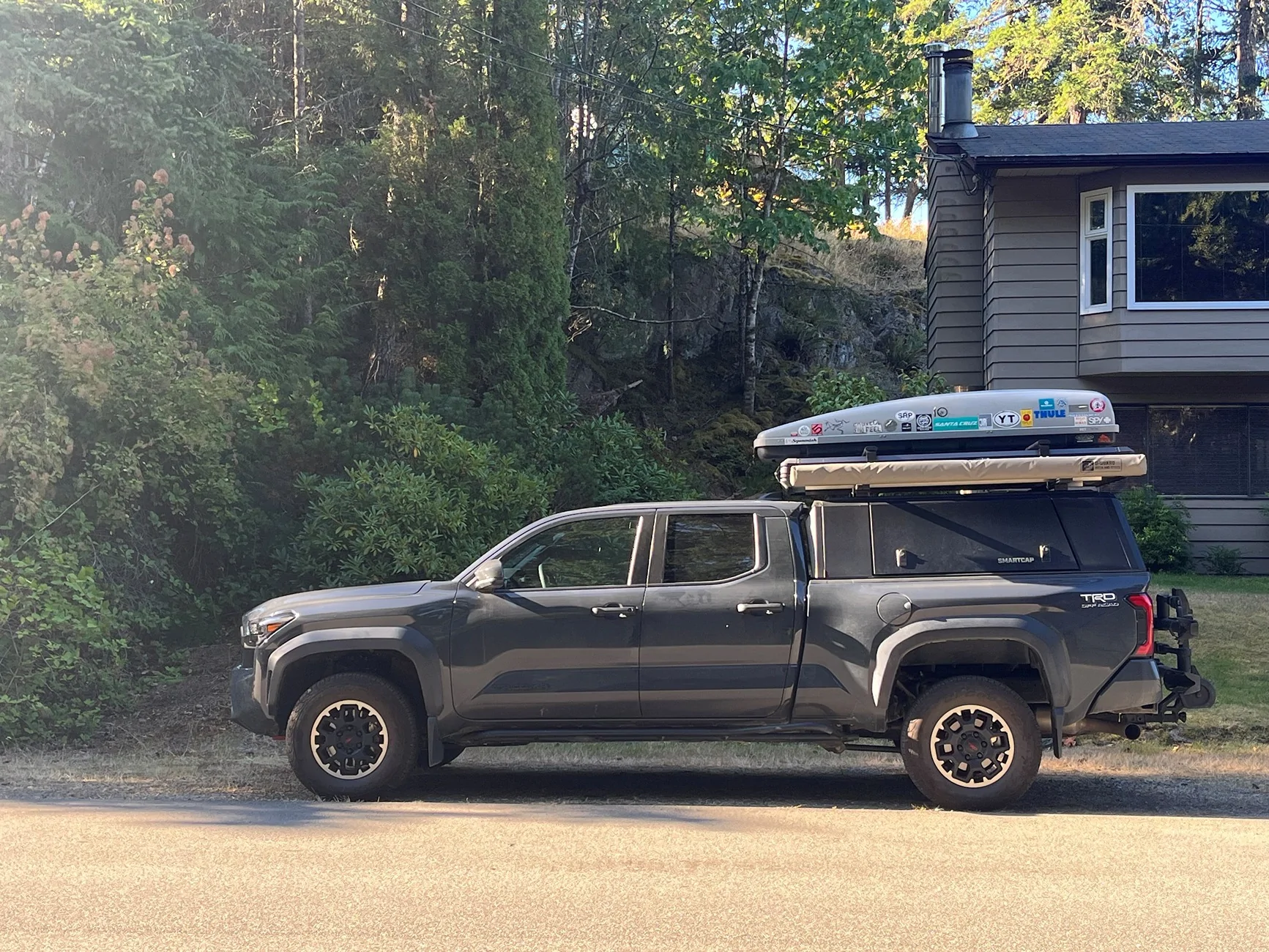 2024 Tacoma Dobinsons Coil Spring Rear Suspension Upgrade (C59-819V) Installed on 2024 TRD Off-Road Longbed TACO with Rak