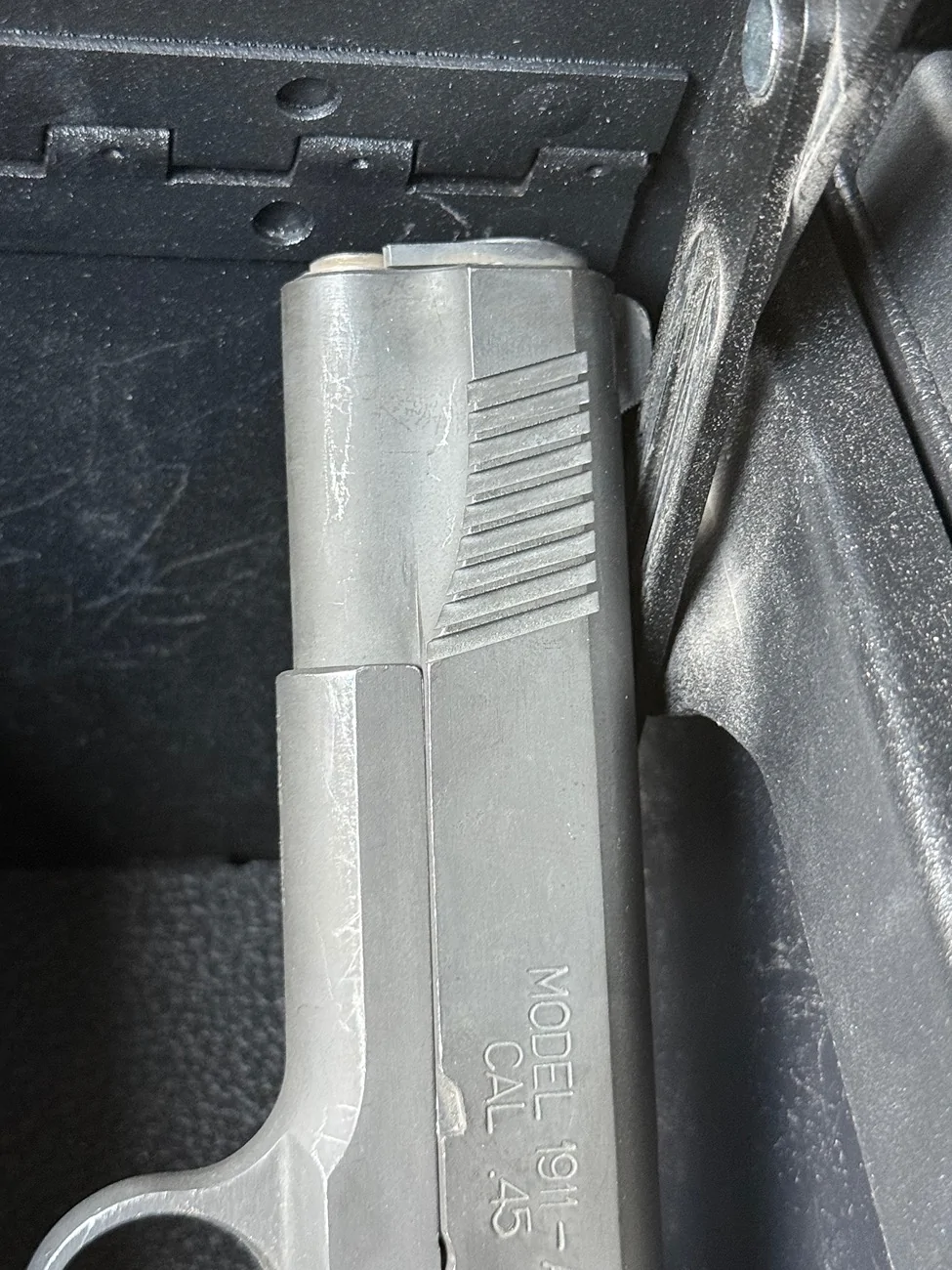 2024 Tacoma OEM Center Console Safe Vault installed photos IMG_4555