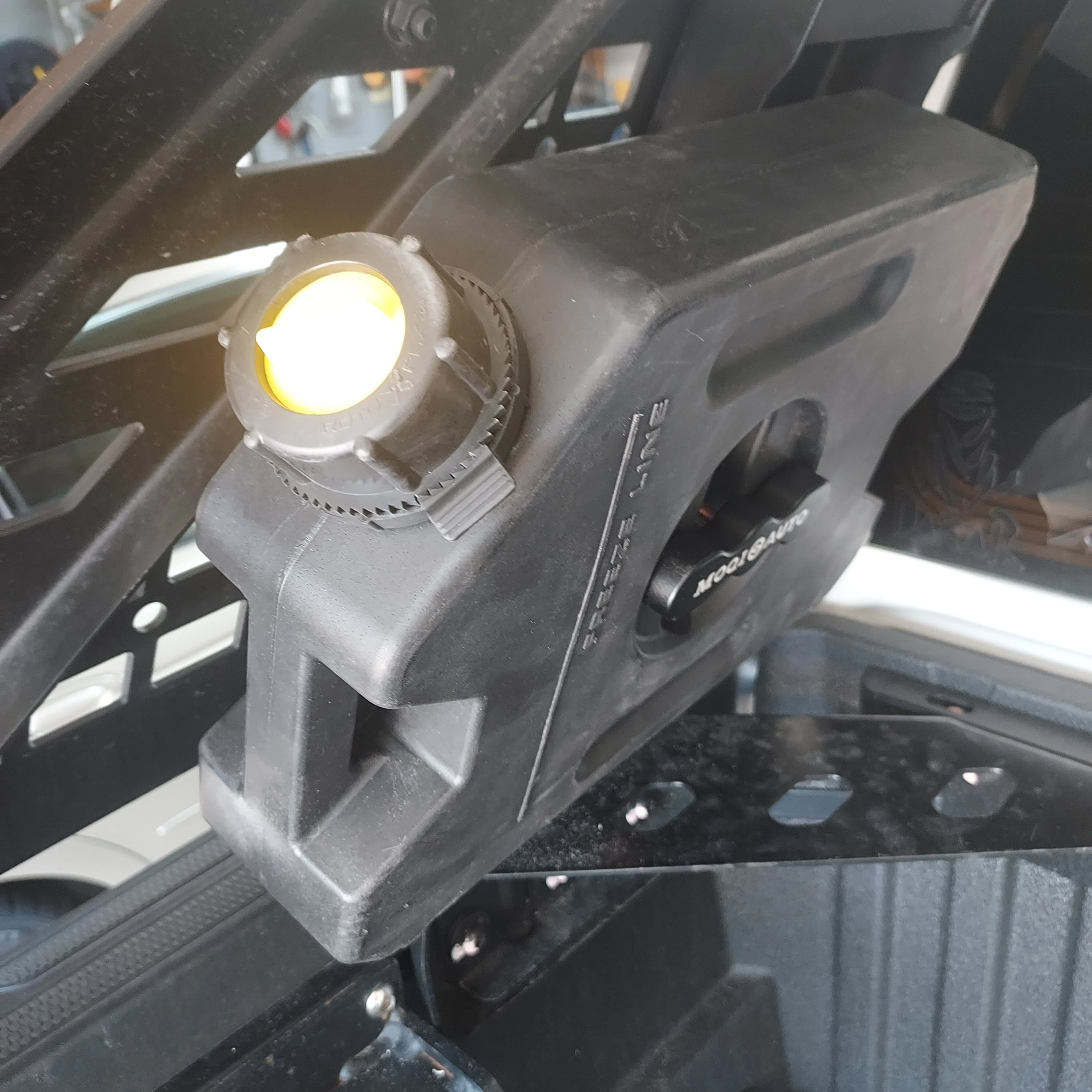 2024 Tacoma Inboard Rotopax mount. 20250824_141325