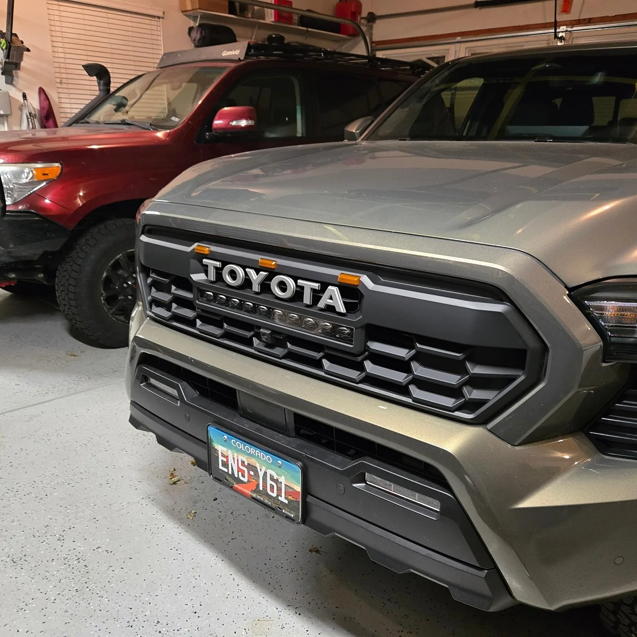 2024 Tacoma Looking for replacement Grill Surround Strip and OE TRD Off-road Grill 20241207_214542