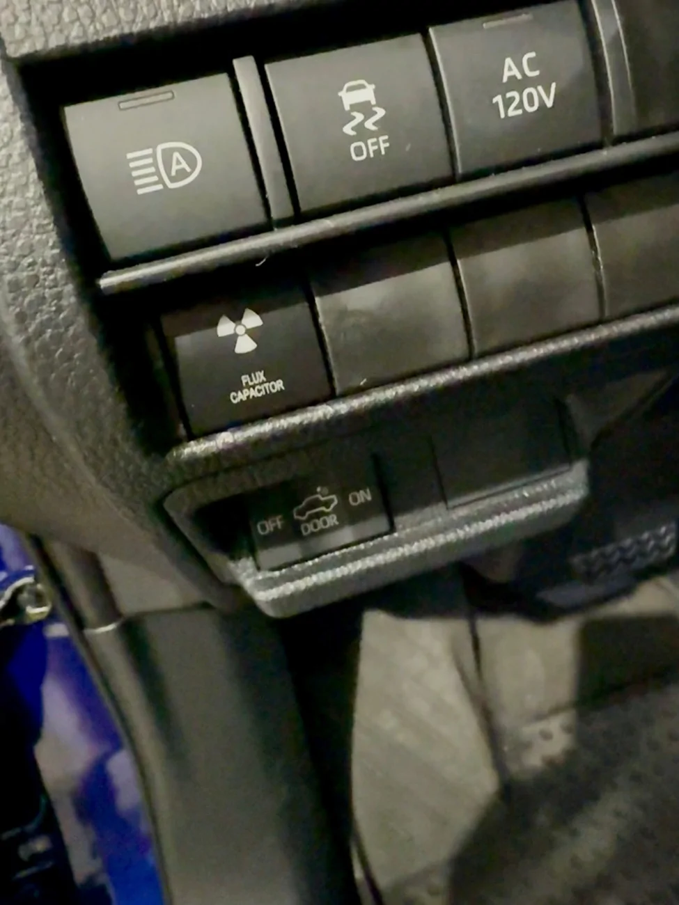 2024 Tacoma Garage door opener mod: installed as dash button (in 2024 Tacoma TRD Sport) IMG_1934